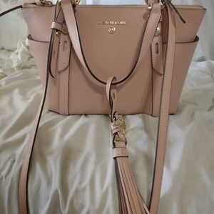 small baby pink Michael Kors purse